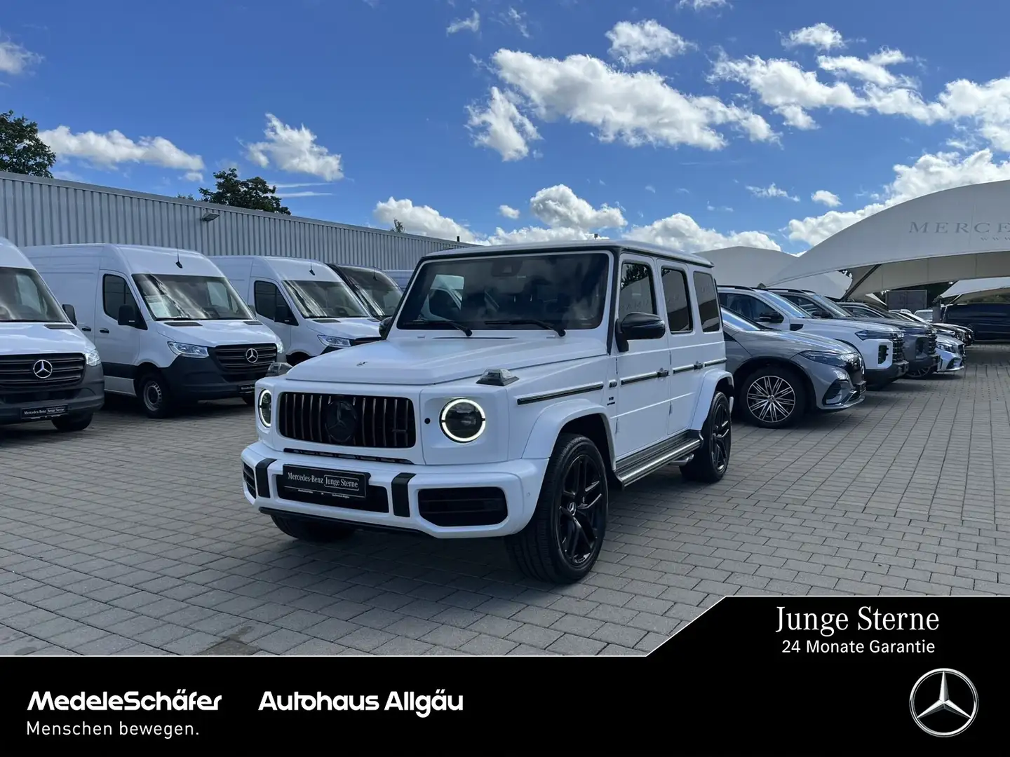 Mercedes-Benz G 63 AMG G 63 AMG Night 21" MAGNO Massage NAPPA Distronic Weiß - 1