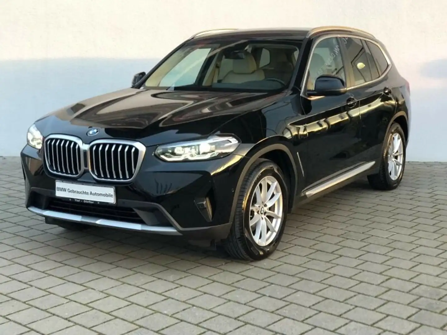 BMW X3 xDrive20d AHK/LED/CAM/DAB/PRIVACY/SH/S-SITZ Noir - 2
