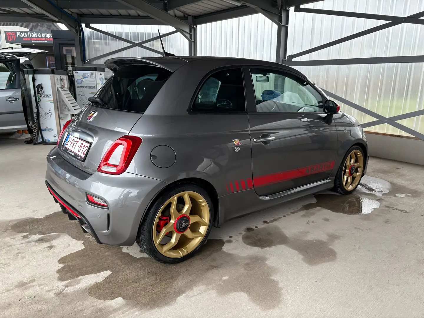 Abarth 595 1.4 T-Jet Elaborabile Gris - 1