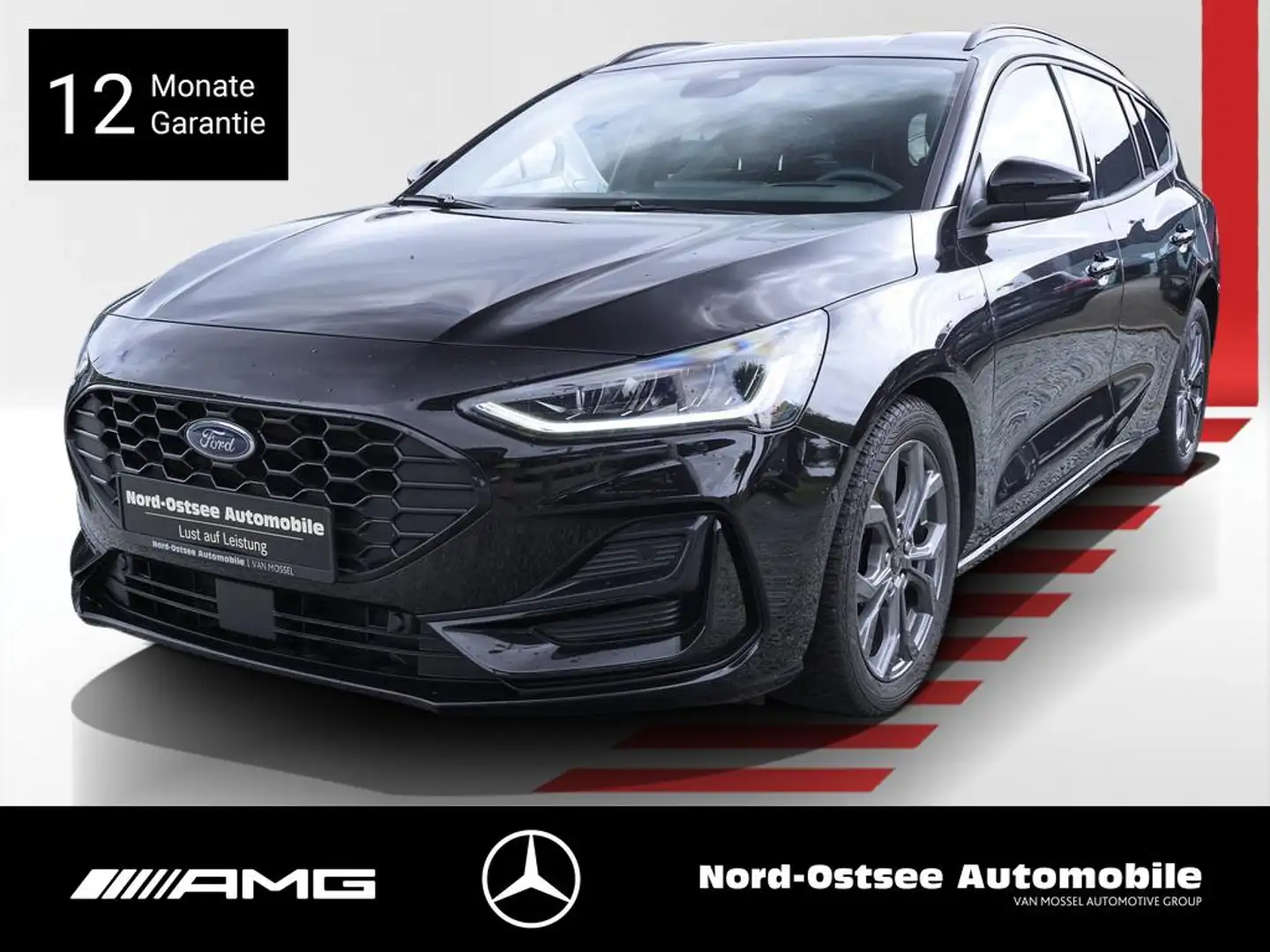 Ford Focus 1.5 ST-LINE X AUT AHK AMBIENTE HEAD-UP Schwarz - 1