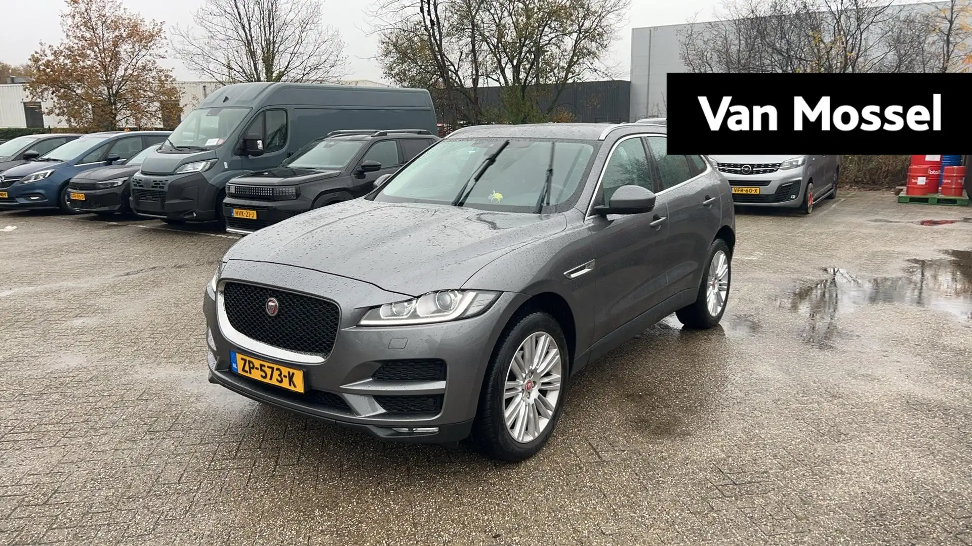Jaguar F-Pace 2.0 Pure AWD 25t | Camera | Leder | Extra set band Grau - 1