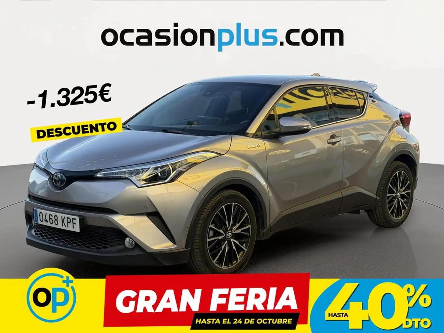 Toyota C-HR 125H Advance Gris - 1