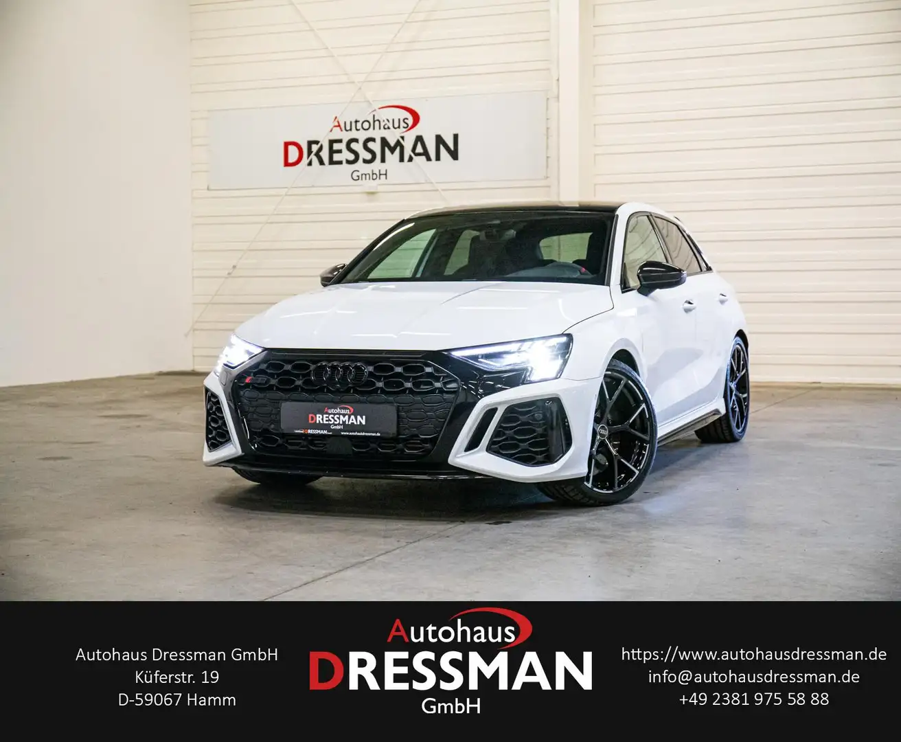 Audi RS3 Sportback 2.5 TFSI HuD PANO KERAMIK CARBON Weiß - 1
