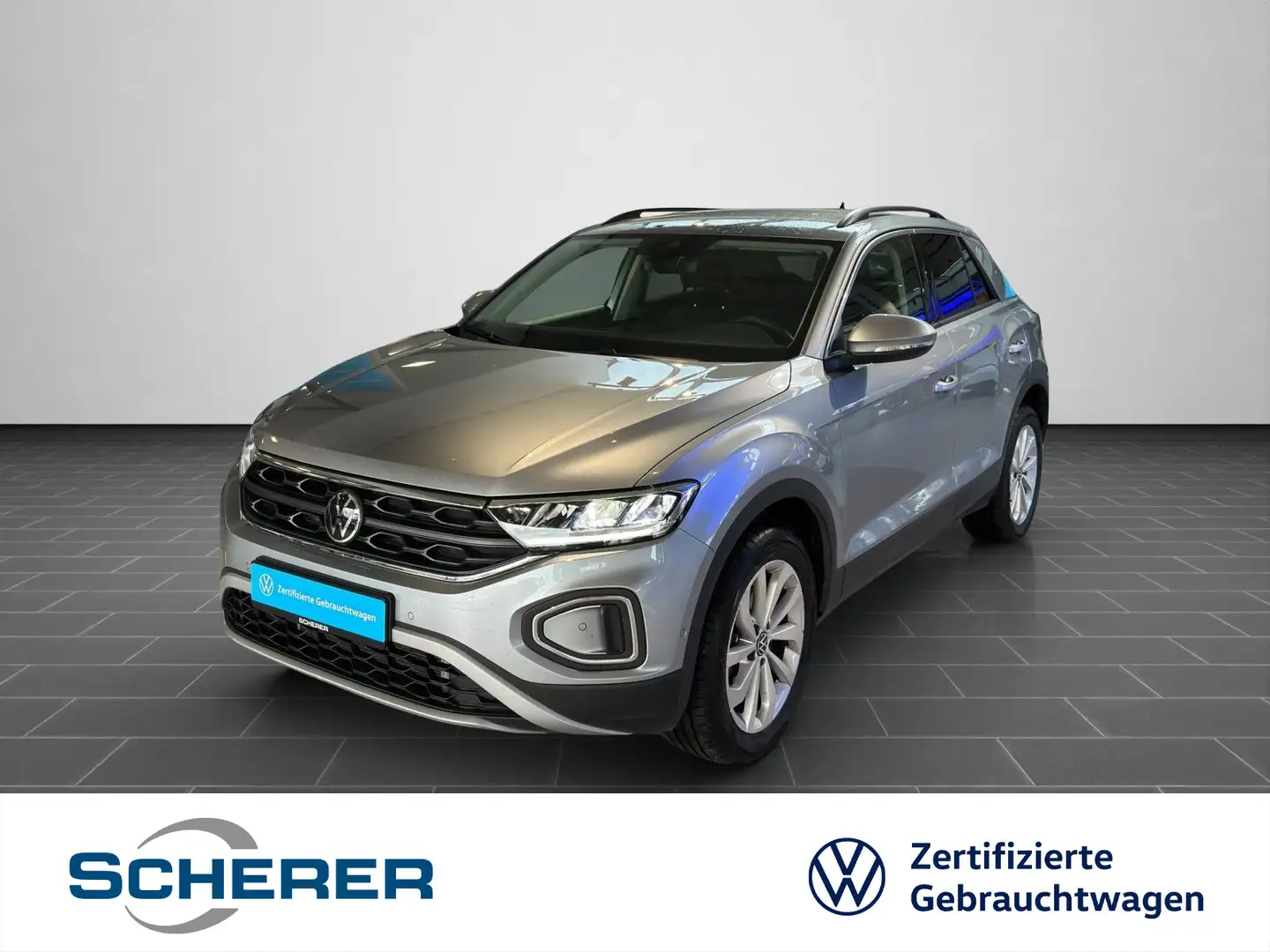 Volkswagen T-Roc Life 1.5 TSI PARK ASSIST REAR VIEW KEYLESS Silber - 1