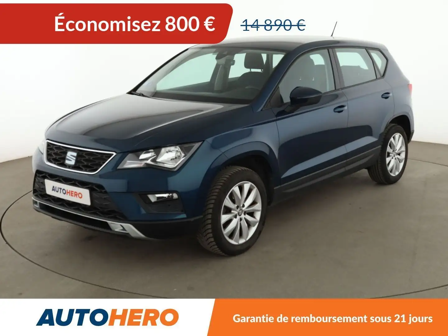 SEAT Ateca 1.4 EcoTSI ACT Bleu - 1