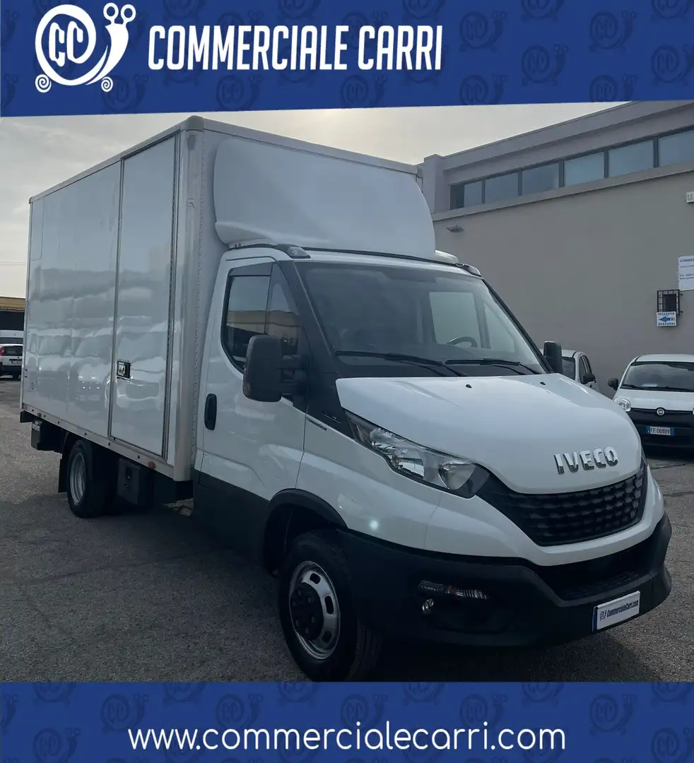 Iveco Daily 35C14 BOX CON SPONDA 3 POSTI - 2020 Blanc - 1