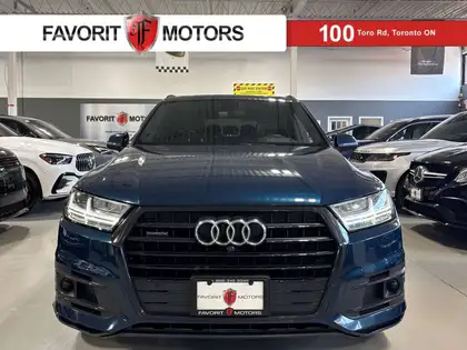 Blue 2018 Audi Q7 SUV / Crossover All-Wheel Drive Automatic