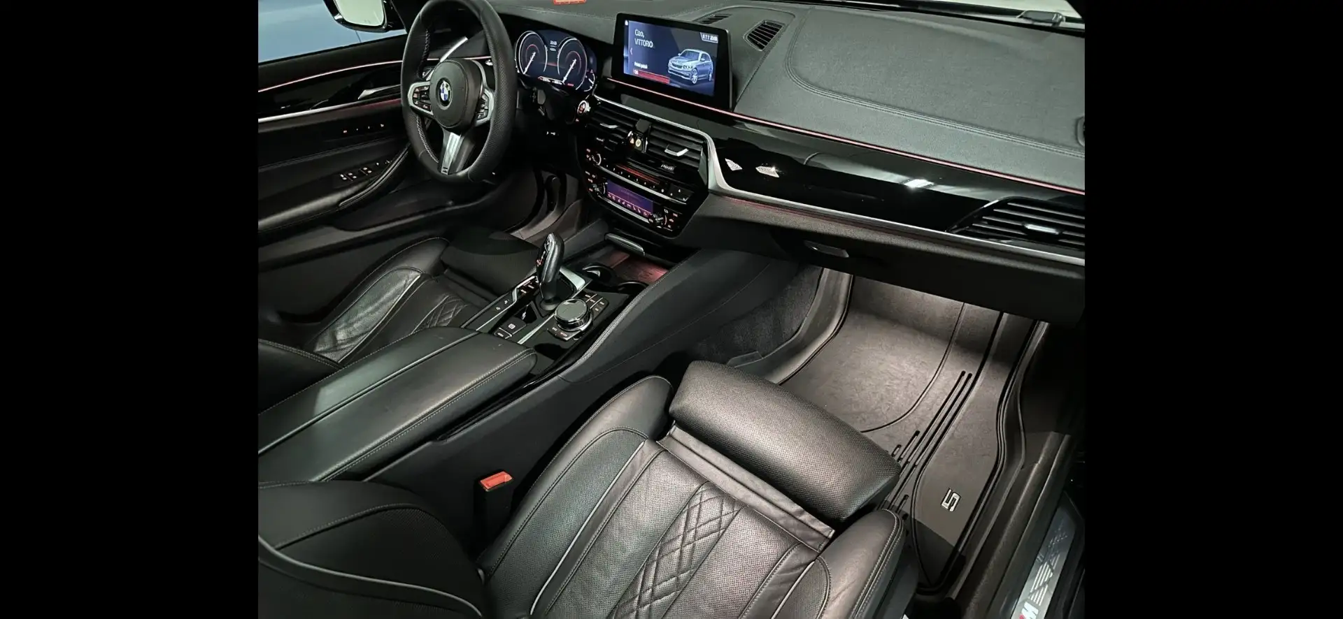 BMW 530 530d Touring xdrive - tetto -night vision - gancio - 2