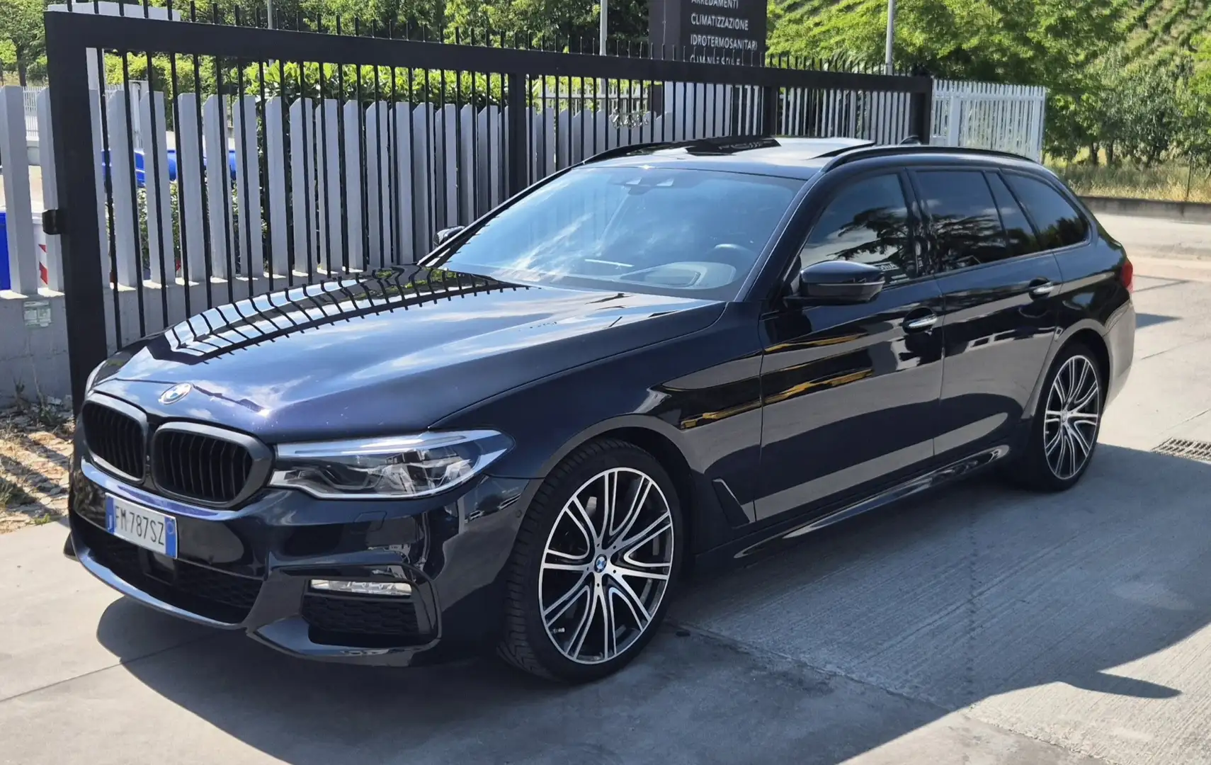 BMW 530 530d Touring xdrive - tetto -night vision - gancio - 1