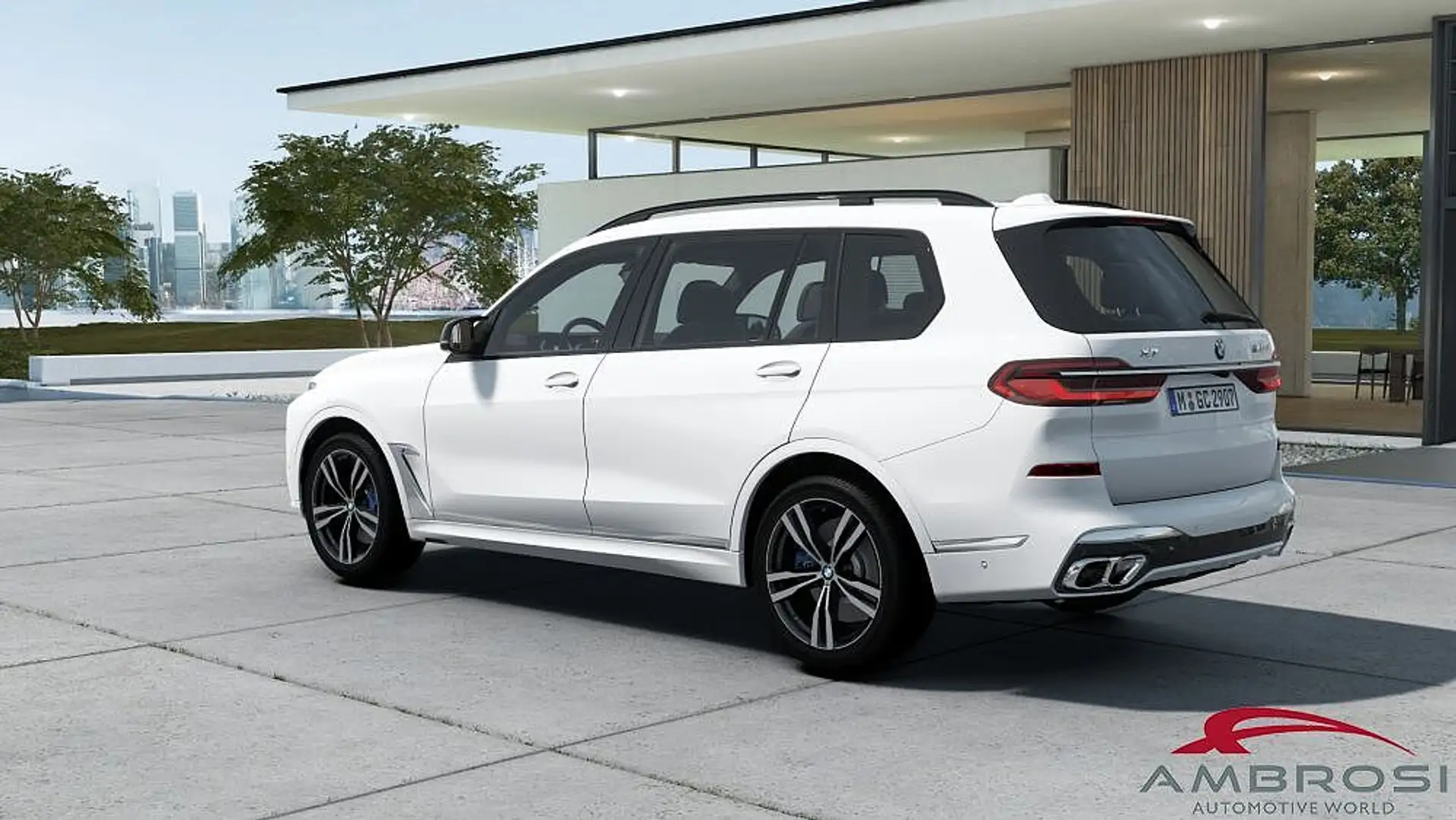 BMW X7 M60i 48V Bianco - 2
