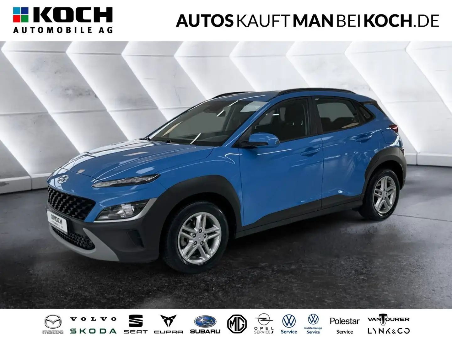 Hyundai KONA 1.0 T-GDI LED WINTERPAKET AHK KAMERA KLIMA Blau - 1