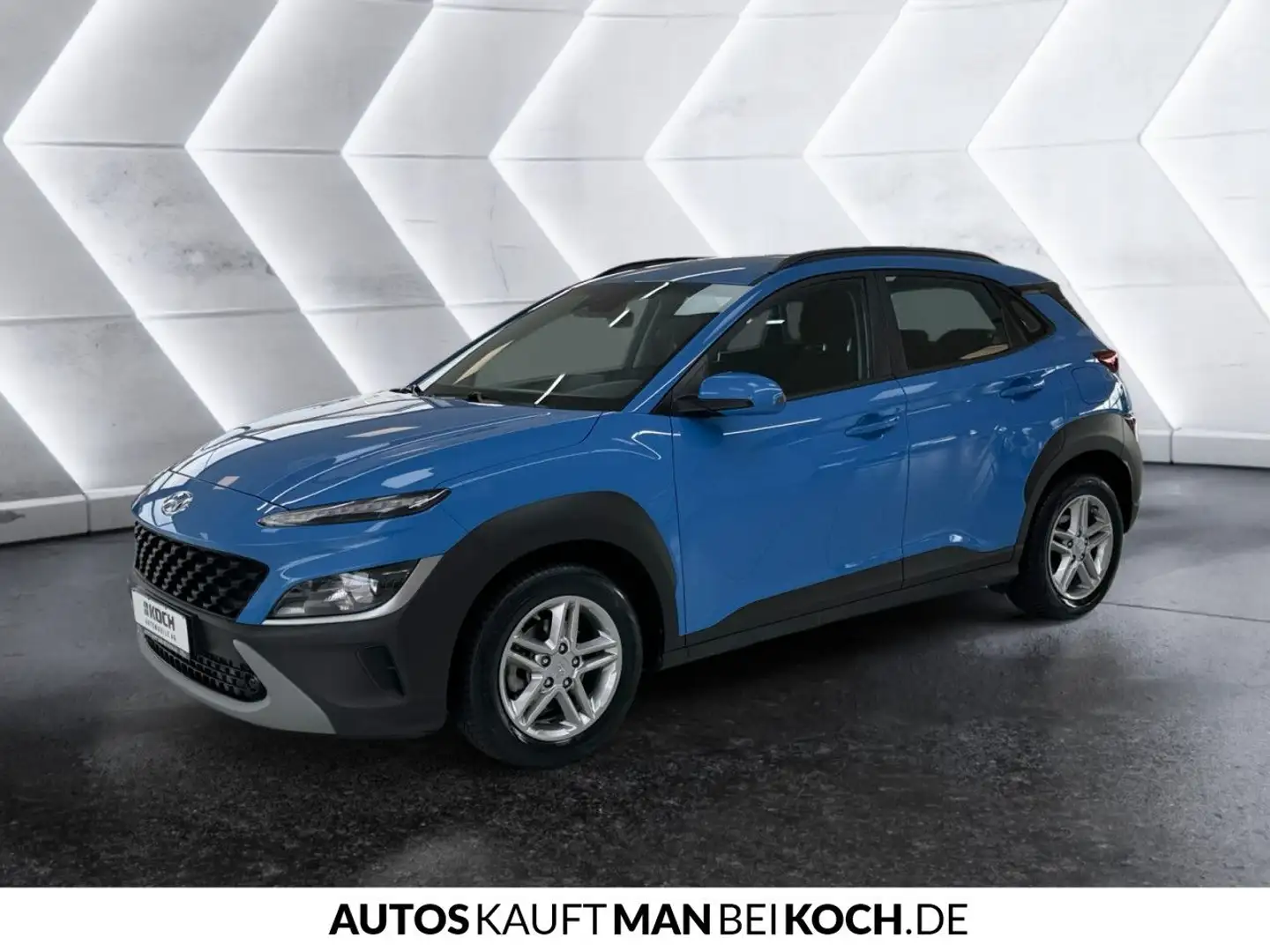 Hyundai KONA 1.0 T-GDI LED WINTERPAKET AHK KAMERA KLIMA Blau - 2
