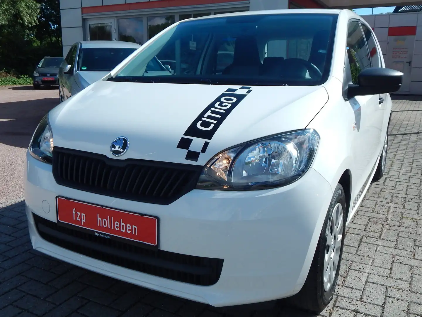 Skoda Citigo Active ERDGAS (CNG) und BENZIN! Weiß - 1