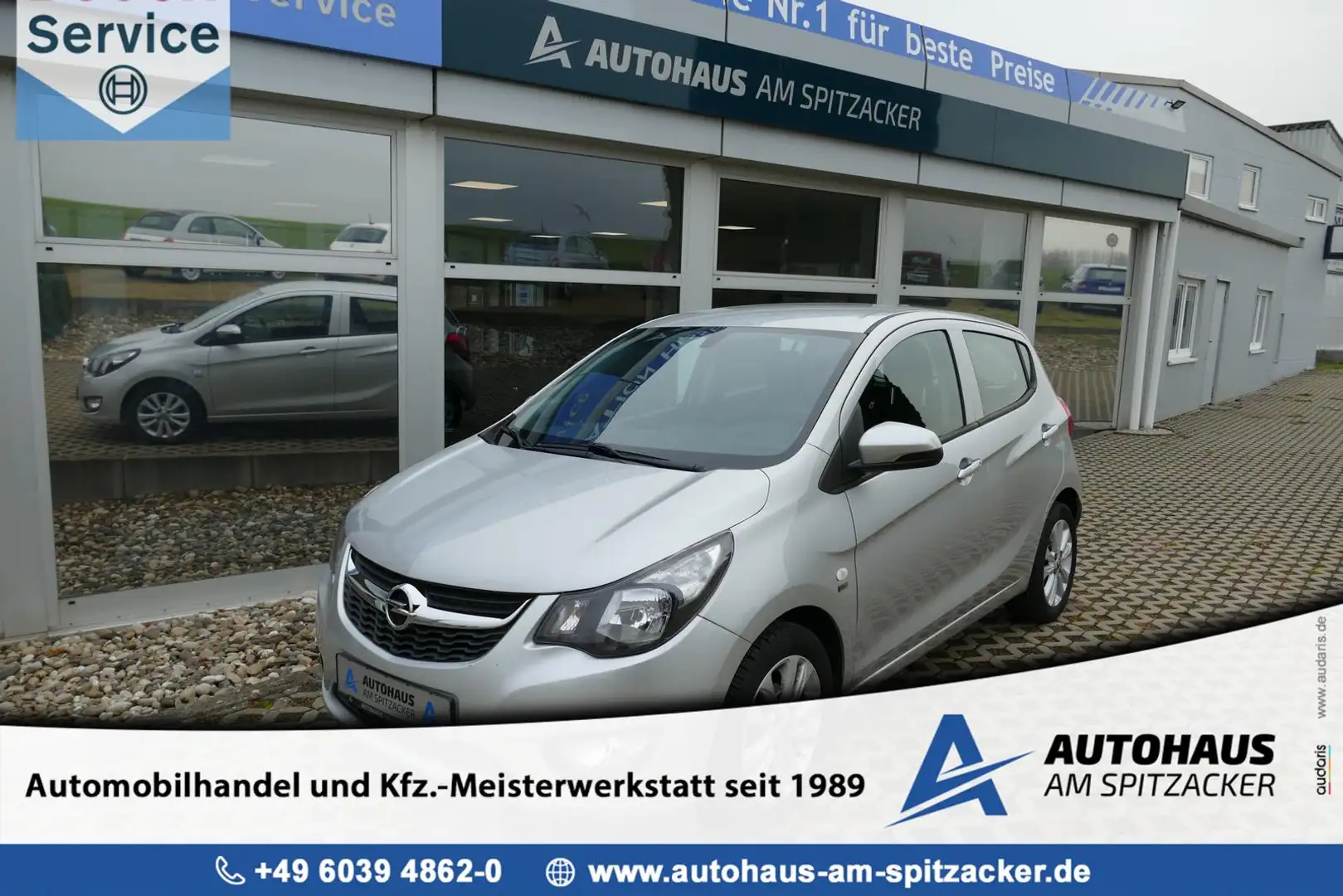 Opel Karl 1.0 120 Jahre NAVI SHZ LHZ KLIMA Plateado - 1