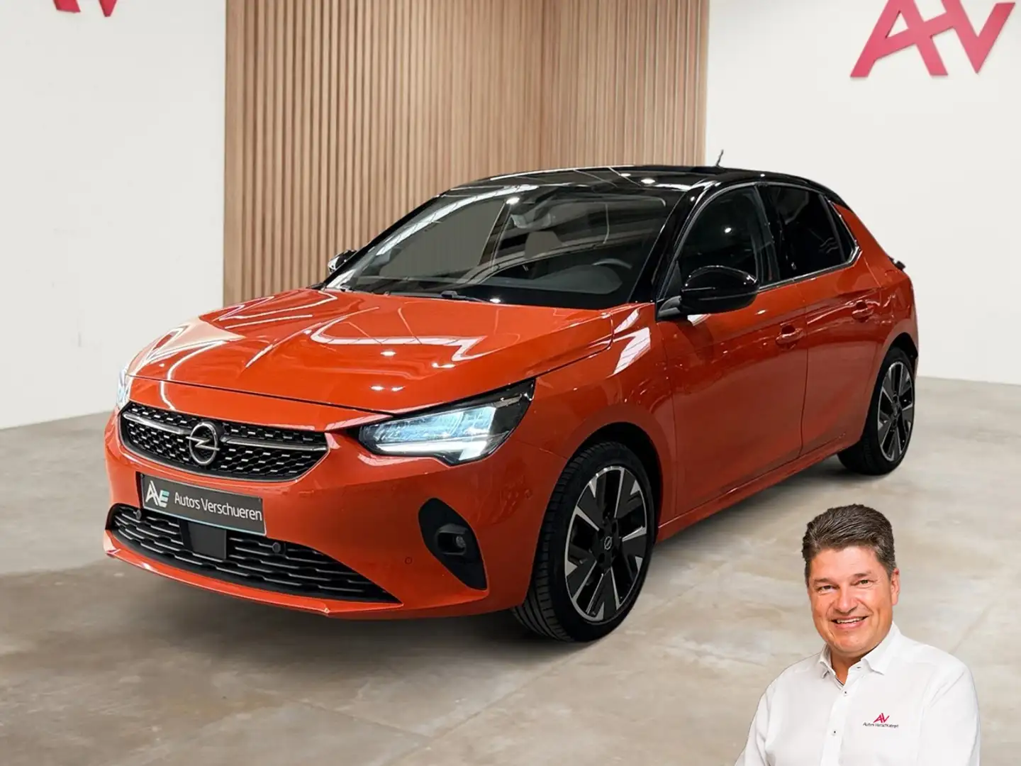 Opel Corsa-e GS-Line 50 kWh ** ACC | Navi/Carplay | Keyless Orange - 1