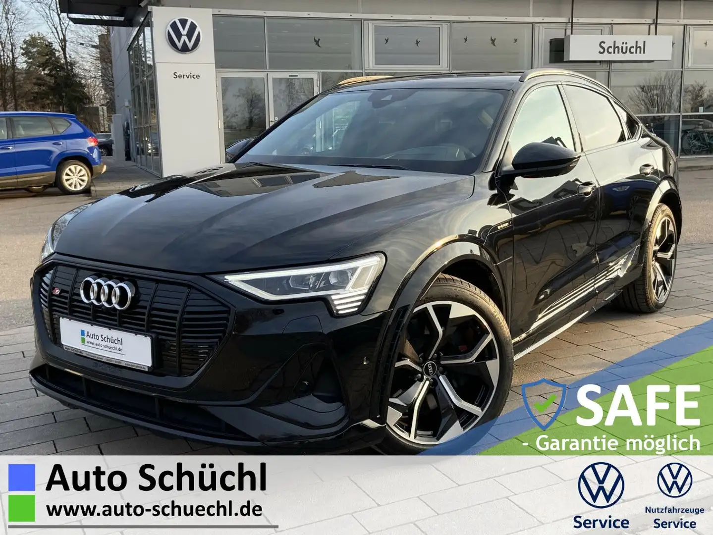 Audi e-tron S Sportback Quattro 21"+370KW+SPORTSITZE- Schwarz - 1
