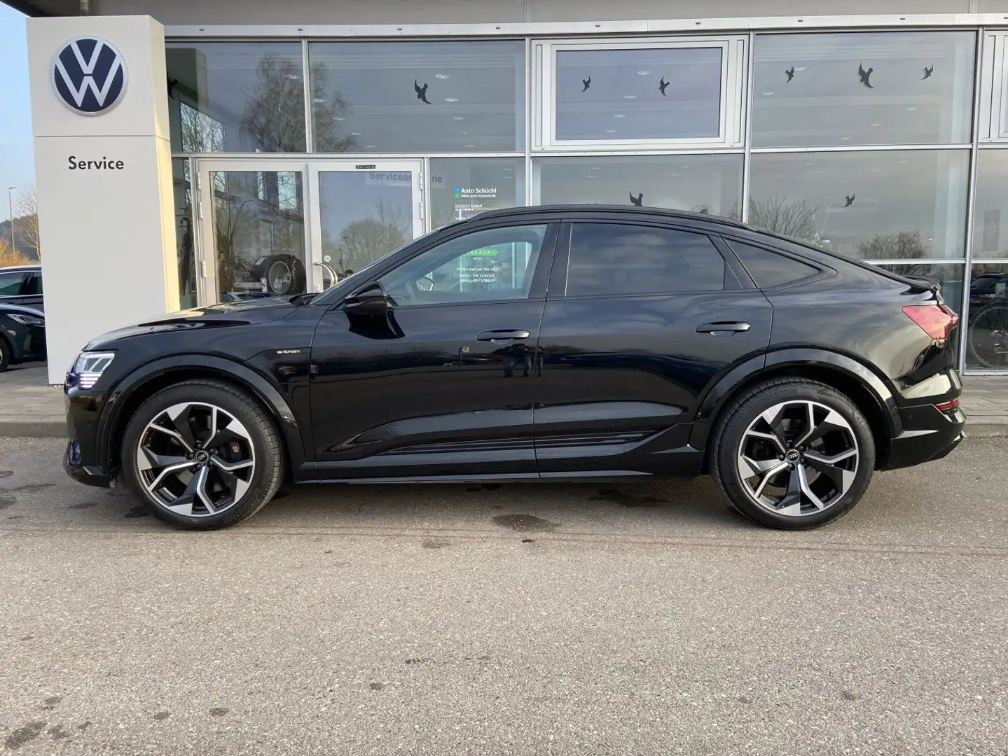 Audi e-tron S Sportback Quattro 21"+370KW+SPORTSITZE- Schwarz - 2