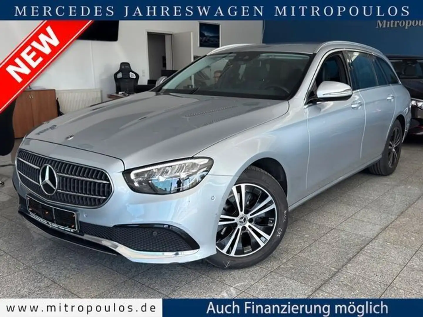 Mercedes-Benz E 220 d T*AVANTGARDE*Kamera*Widescreen*Totwinkel Argent - 1
