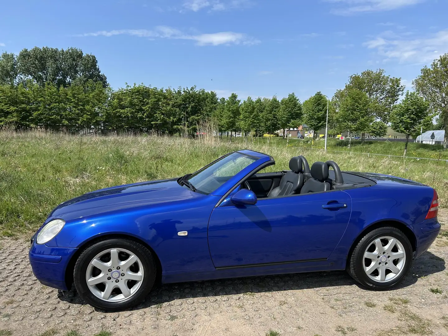 Mercedes-Benz SLK 200 AIRCO / Leer Blauw - 2