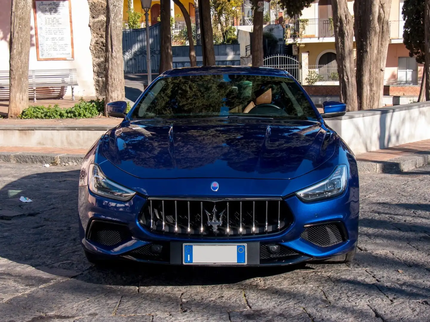 Maserati Ghibli 3.0 V6 ds Gransport 275cv auto my18 Bleu - 1