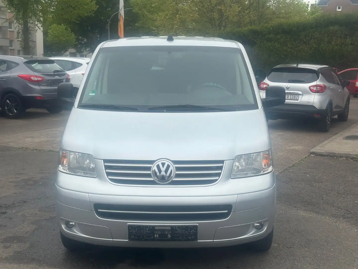 Volkswagen T5 Transporter Kasten-Kombi Kombi Срібний - 2