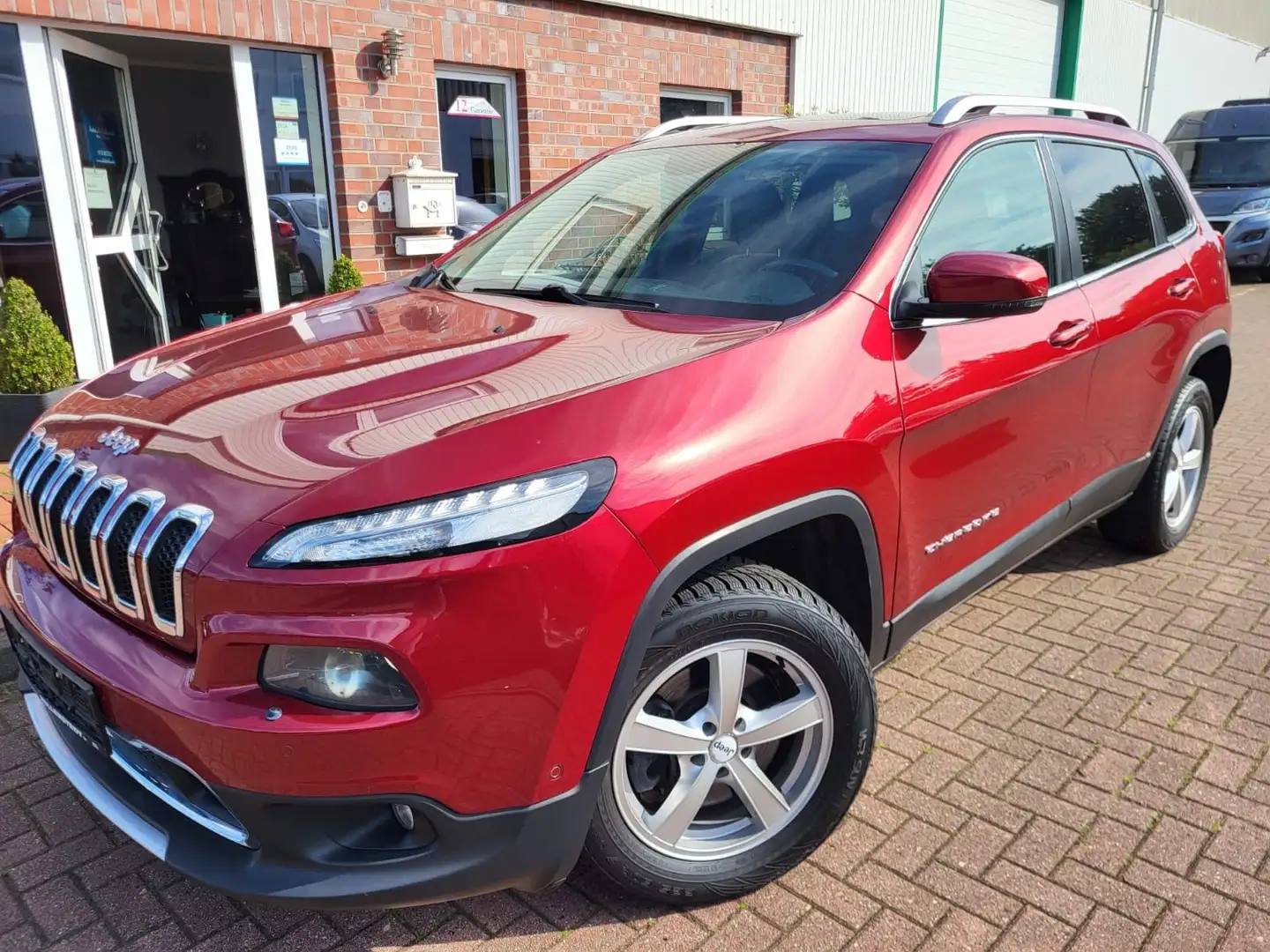 Jeep Cherokee Limited 4WD*1.HAND*PANO*LEDER*NAVI* Rot - 1