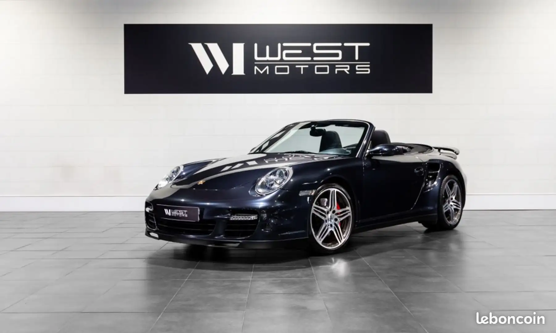Porsche 997 TYPE 997 Turbo Cabriolet 3.6 480 FRANÇAISE PCCM Plus CarPlay Peinture spéciale Chrono Bose - Grau - 1