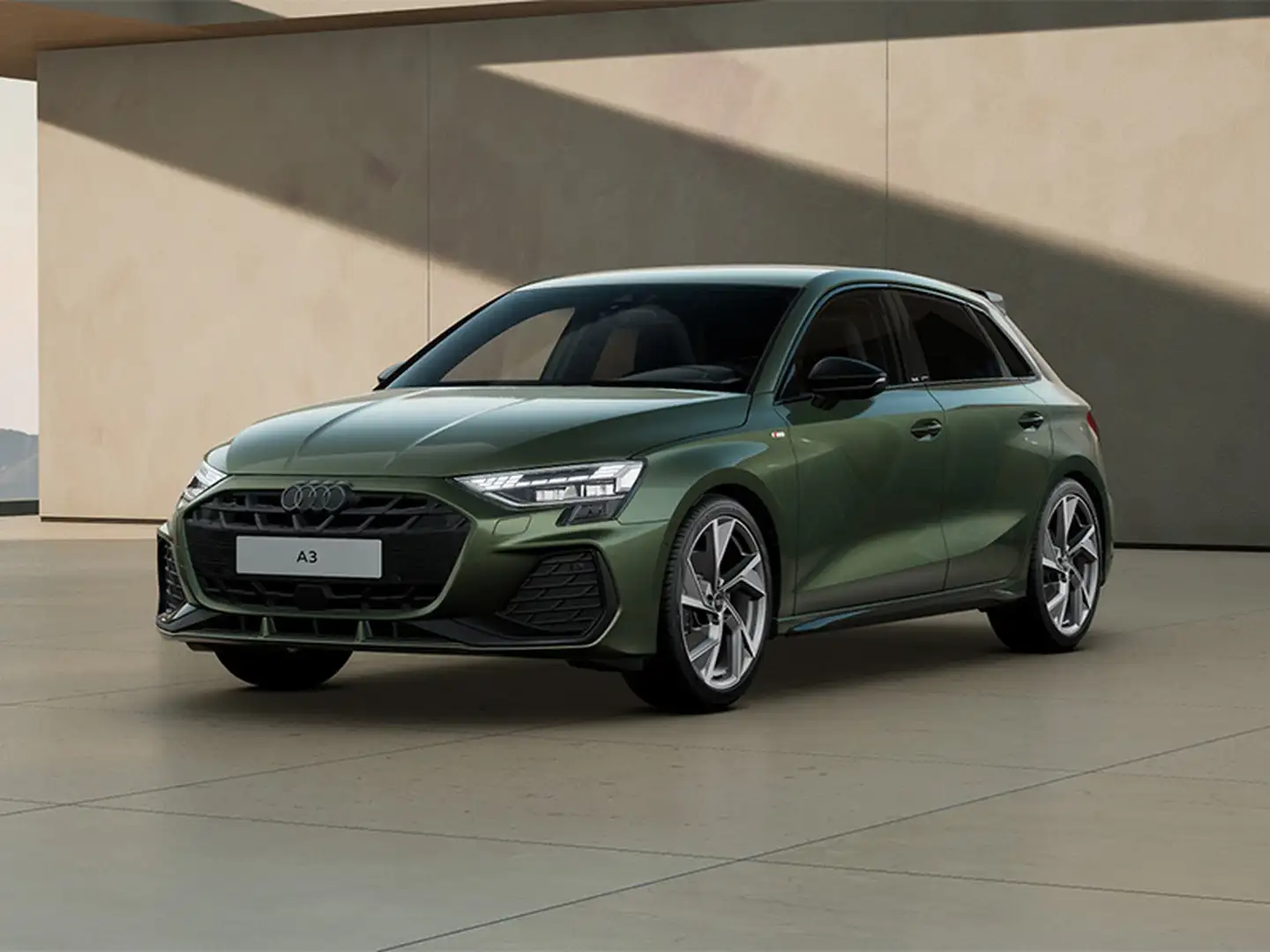 Audi A3 Sportback S line edition 35 TDI S tronic Verde - 1