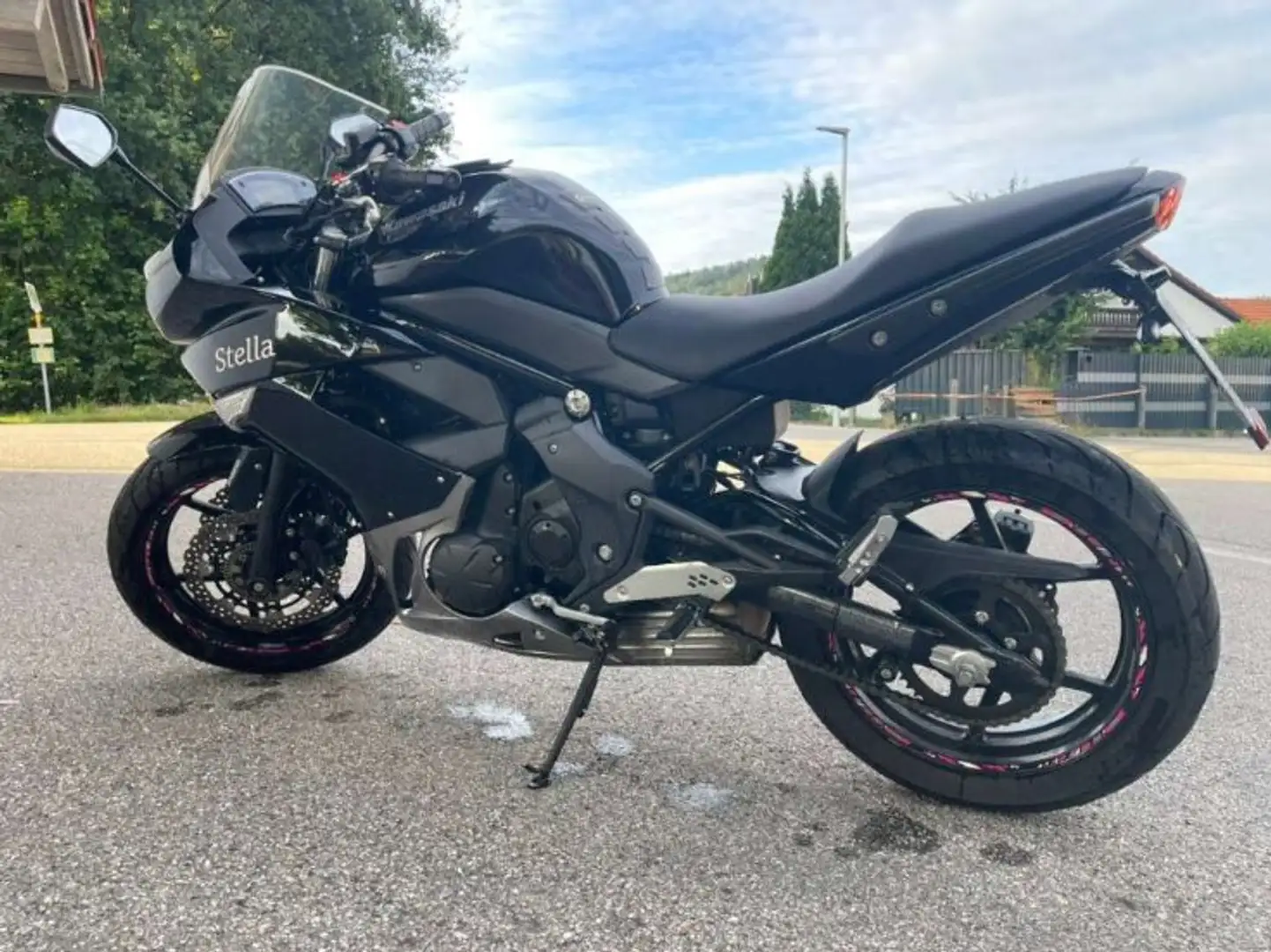 Kawasaki ER - 6 F Negru - 1