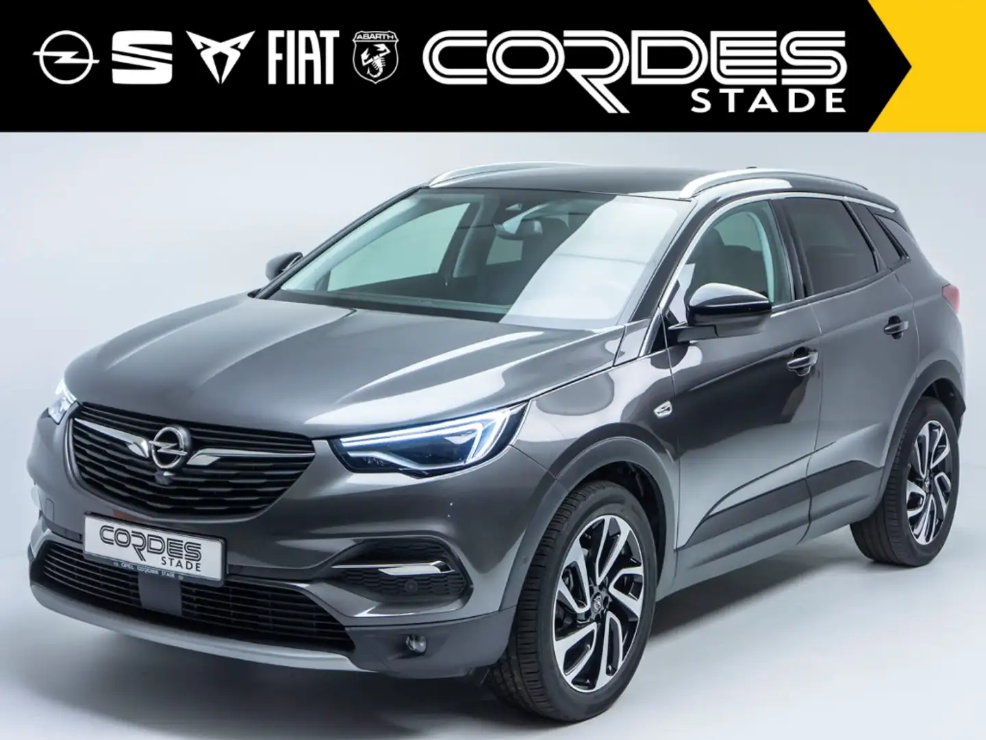 Opel Grandland Ultimate 1.2 Turbo Automatik AHK Navi (164) Gris - 2