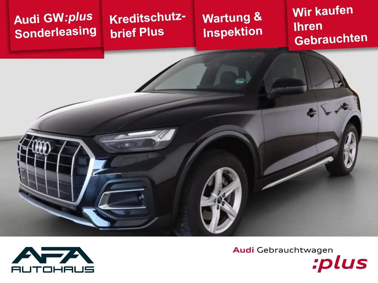 Audi Q5 40 TFSI Adva. qu. S tronic Matrix*360°*AHK*ACC Schwarz - 1