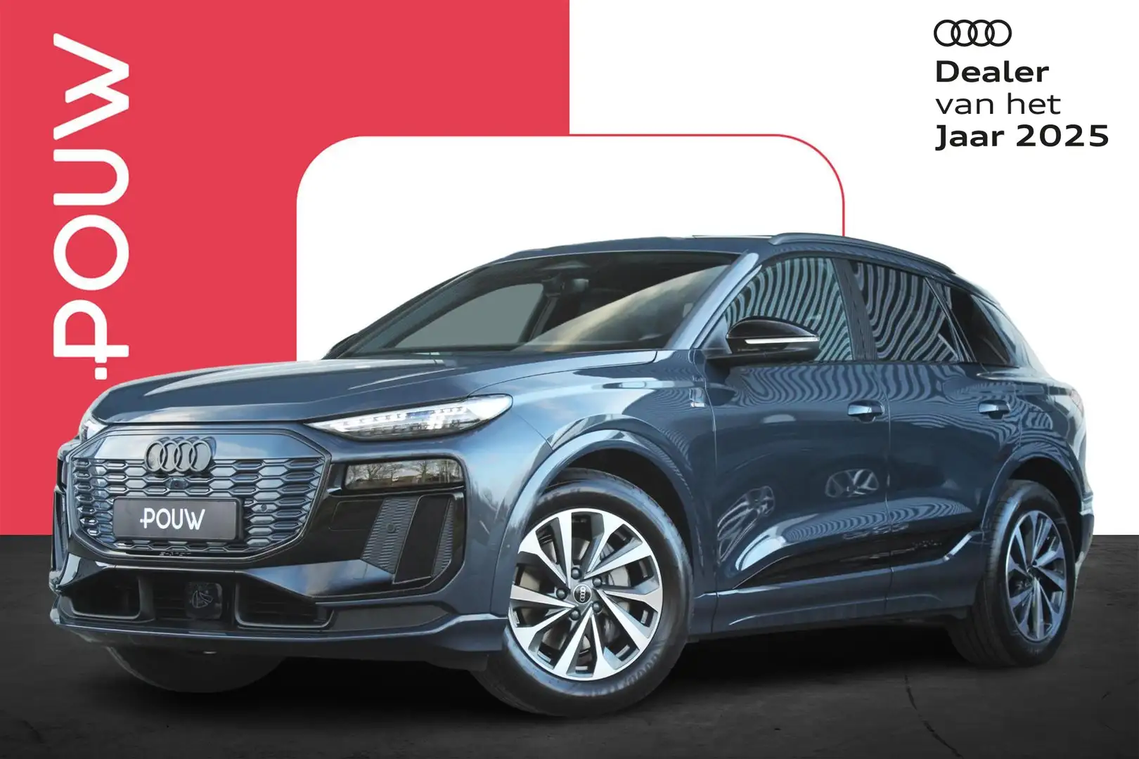 Audi Q6 e-tron 252pk Launch edition 83 kWh | Tech Pro Pakk Blauw - 1