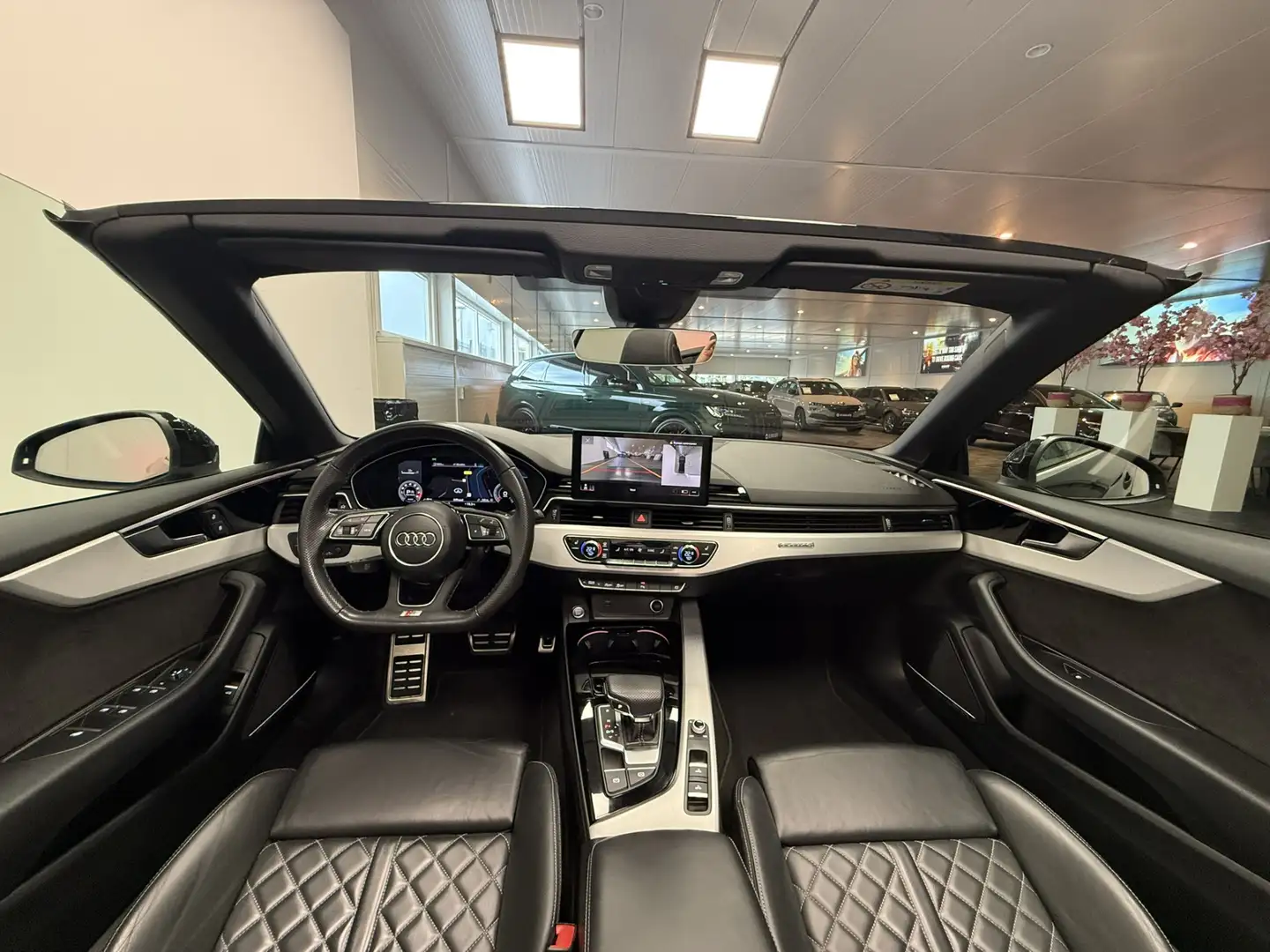 Audi A5 Cabriolet 45 TFSI quattro S-Line/Supersport Diaman Zwart - 2