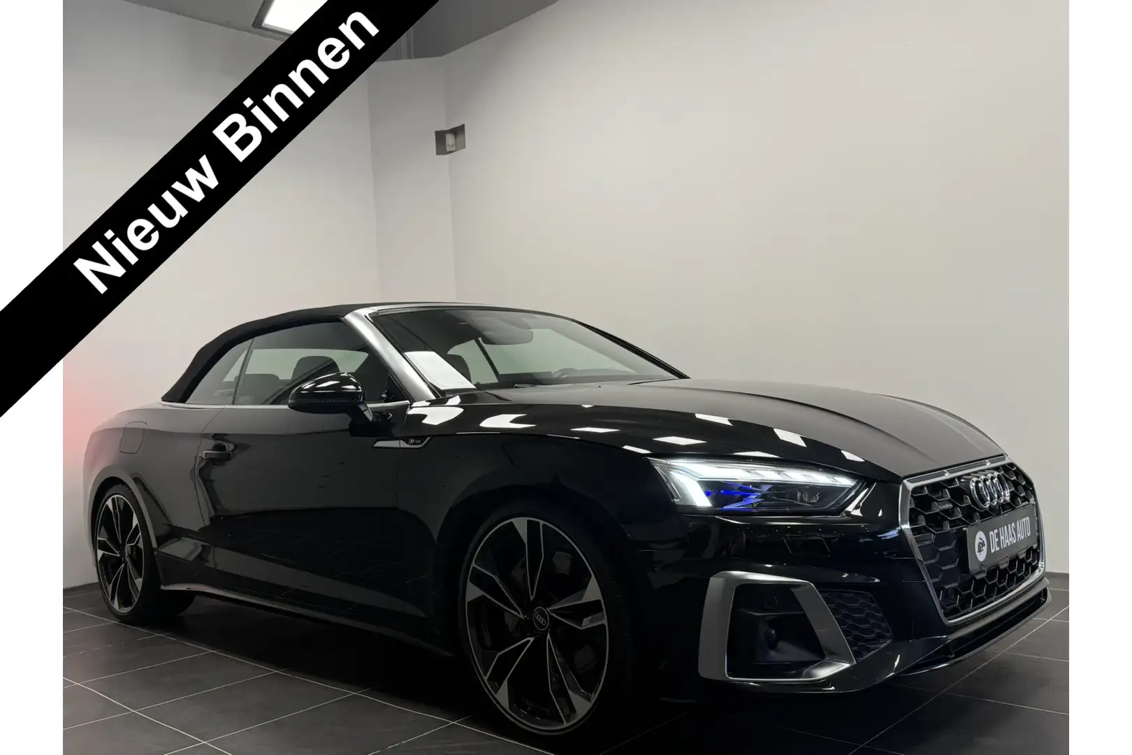 Audi A5 Cabriolet 45 TFSI quattro S-Line/Supersport Diaman Zwart - 1