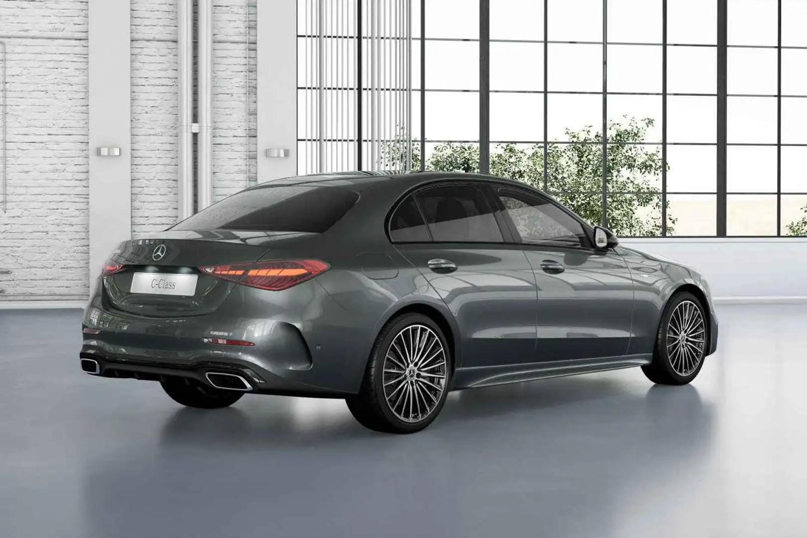 Mercedes-Benz C 300 C 300e Limousine Automaat Business Solution AMG | Grau - 2