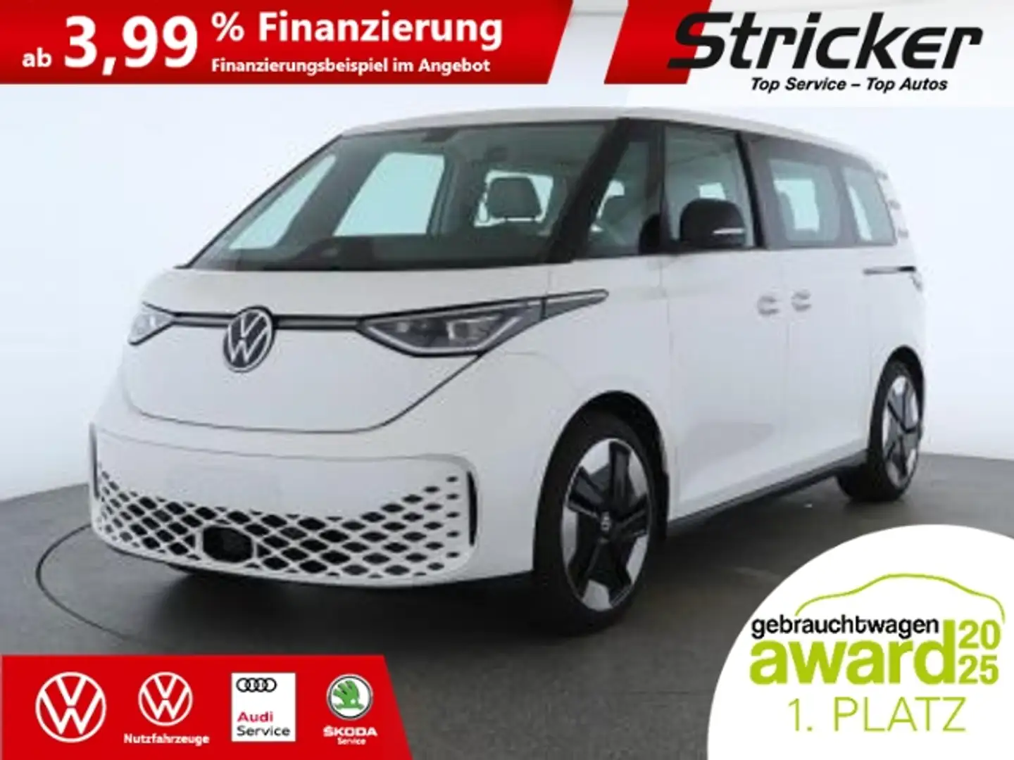 Volkswagen ID. Buzz Pro KR 210/79 499,-ohne Anzahlung AHK Navi Weiß - 2