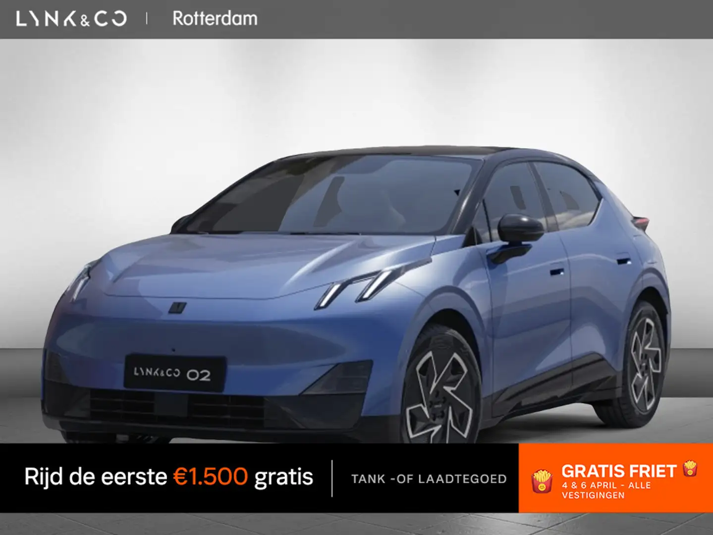 Lynk & Co 02 | CORE | Stoelverwarming | Achteruitrij camera | Blauw - 1