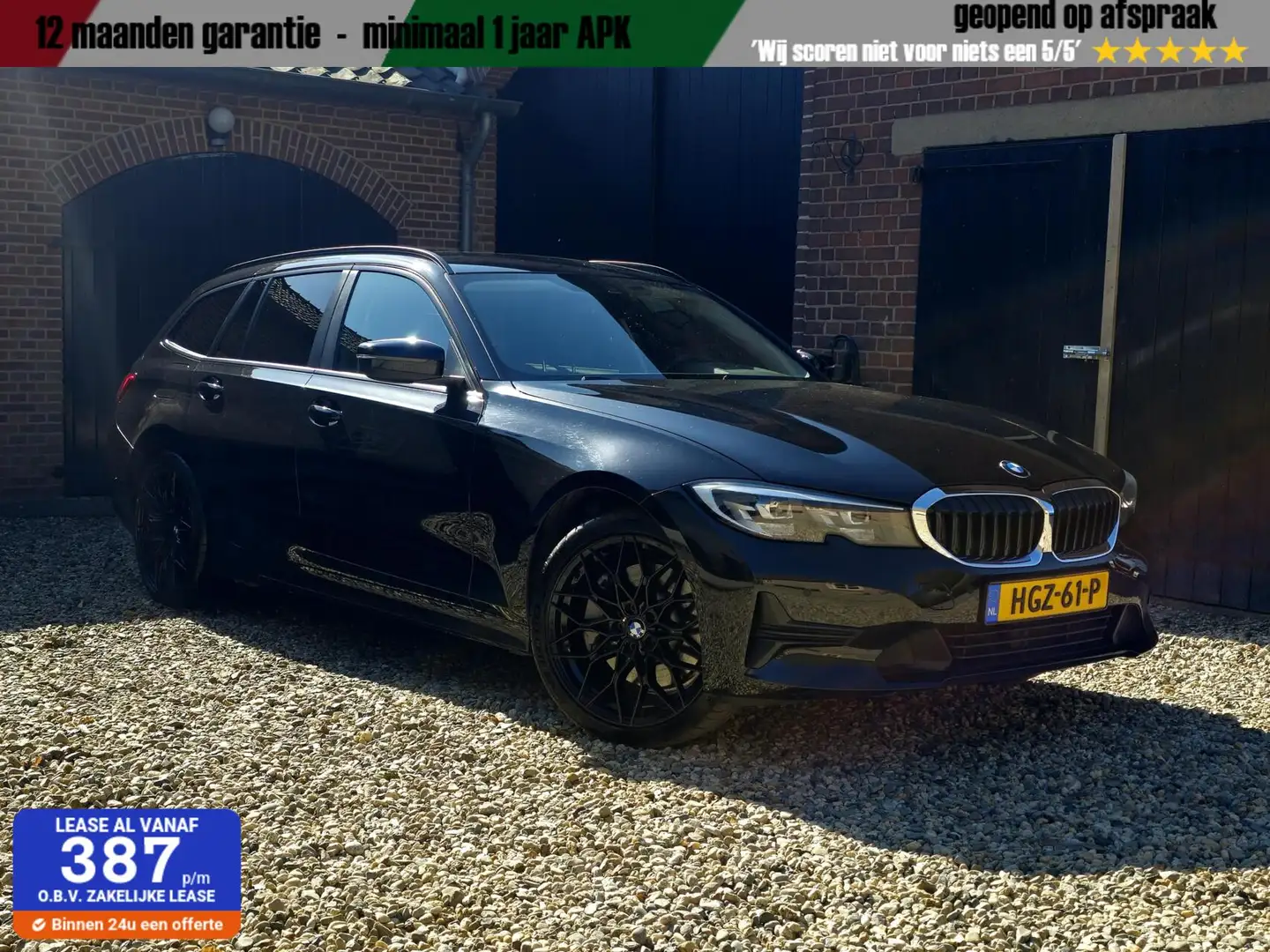 BMW 330 3-serie Touring 330e High | 252pk | Dealer on. | 1 Zwart - 1