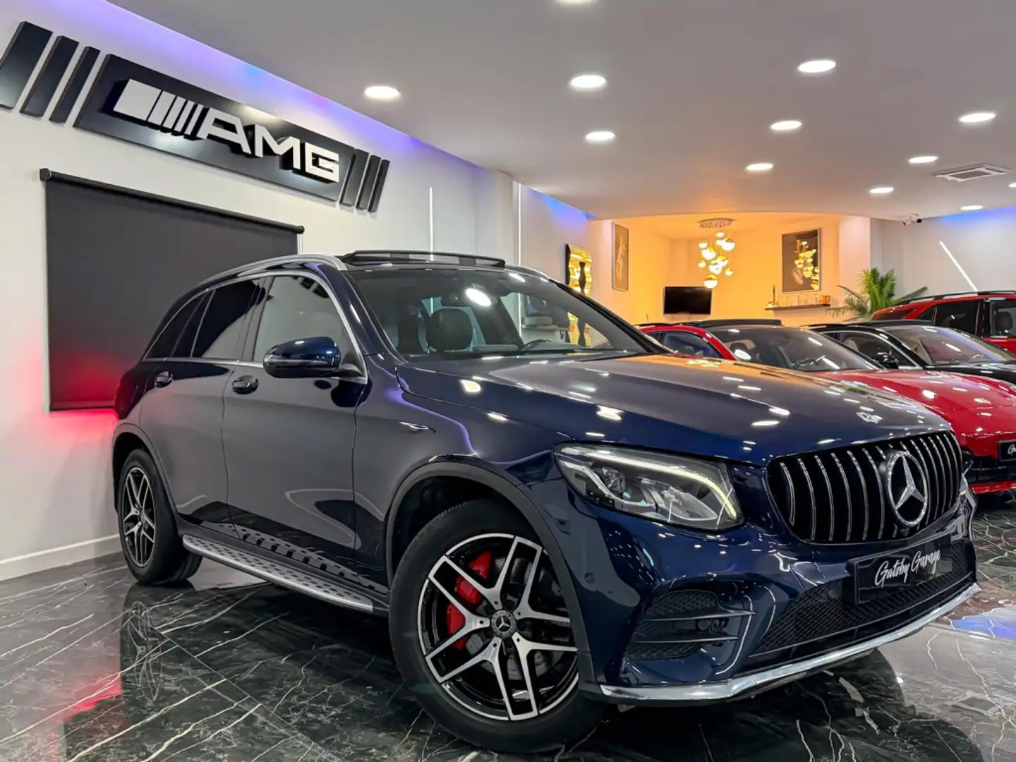 Mercedes-Benz GLC 220 220d 4Matic Aut. Azul - 2
