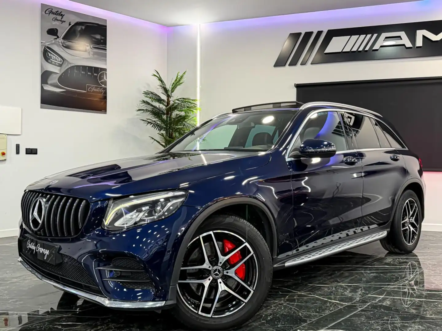 Mercedes-Benz GLC 220 220d 4Matic Aut. Azul - 1