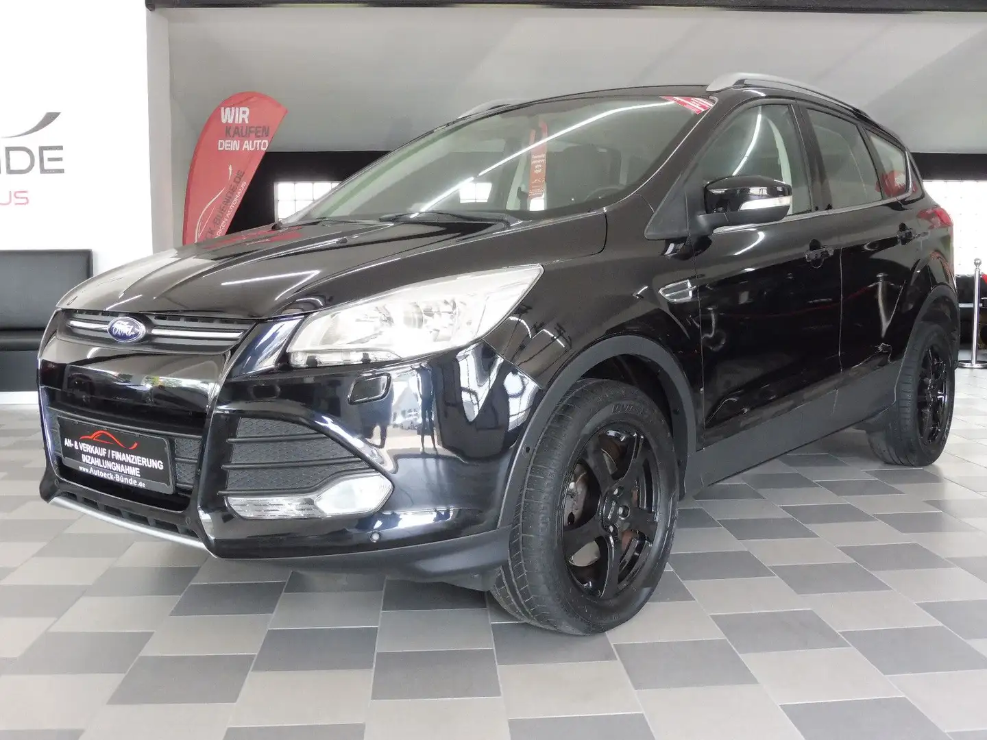 Ford Kuga Trend 2.0 TDCI AHK/Sitz-Hz/1.Hand Schwarz - 2