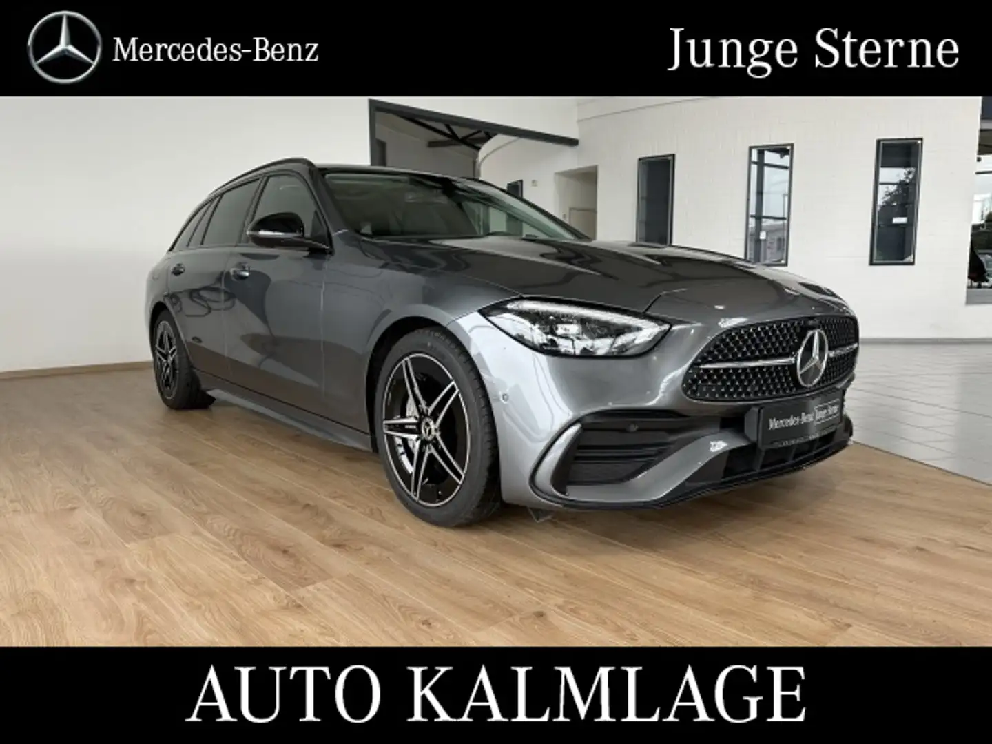 Mercedes-Benz C 220 C 220 d T AMG PANORAMA+MEMORY+NIGHT-PAKET+KAMERA Grau - 1