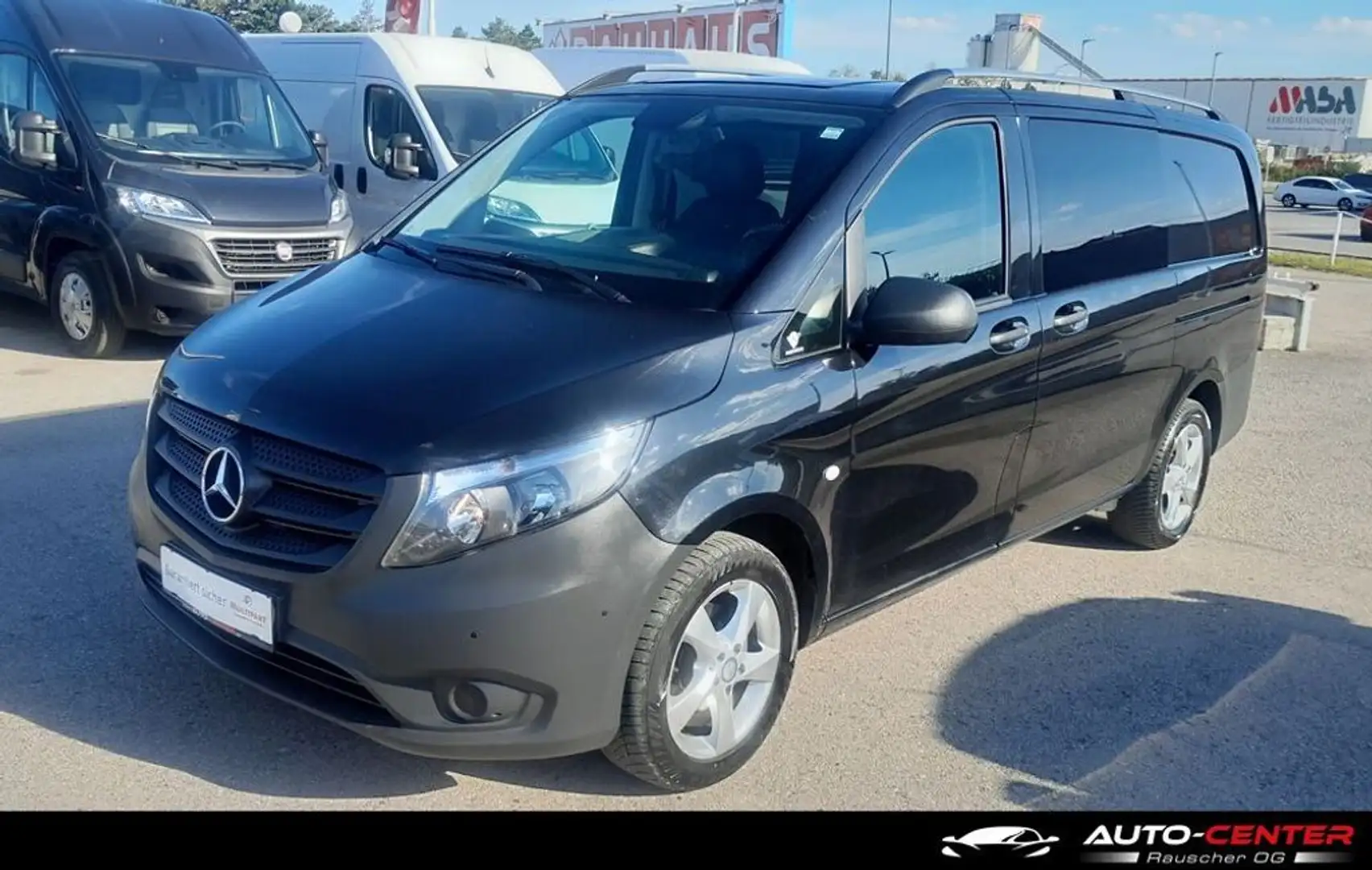 Mercedes-Benz Vito 116 lang *Schiebtür Li Re, Netto €19.990,-* Schwarz - 1