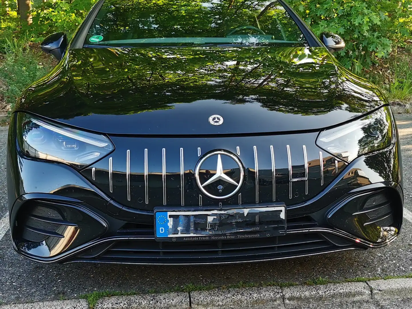 Mercedes-Benz EQE 43 AMG EQE 43 4Matic Zwart - 2
