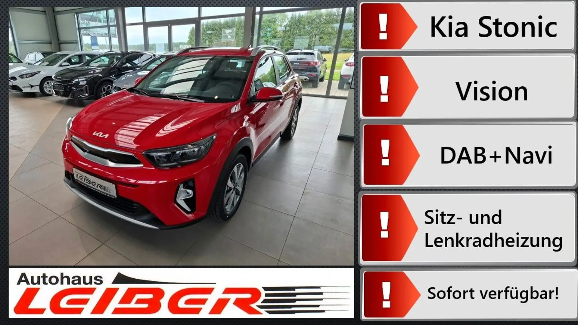 Kia Stonic Vision Rosso - 1