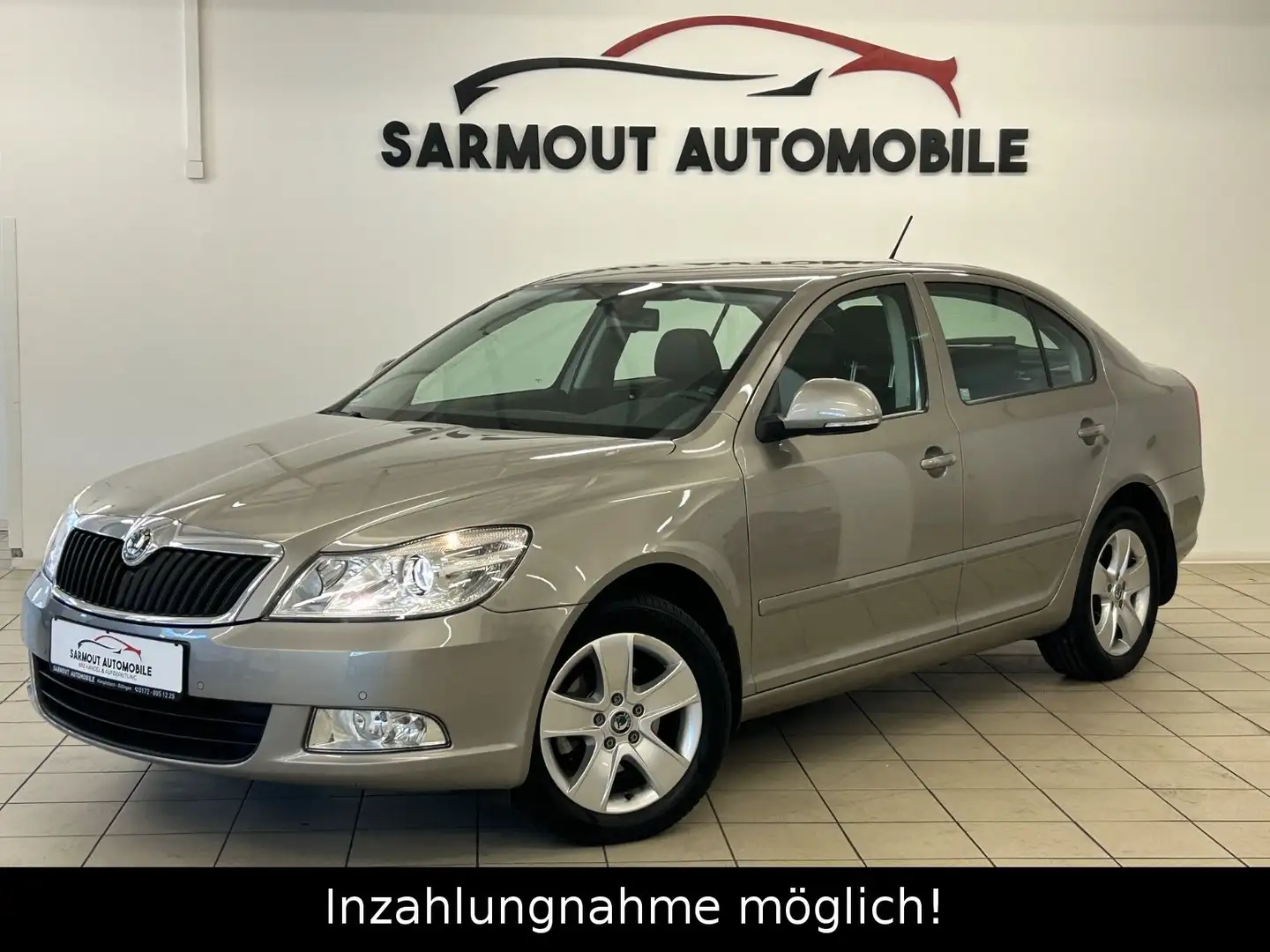 Skoda Octavia Lim. Elegance 1HAND AUTOMATIK SHZ TRAUM Beige - 1