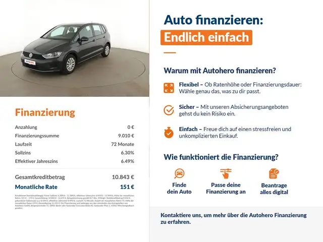 Volkswagen Golf Sportsvan view 2