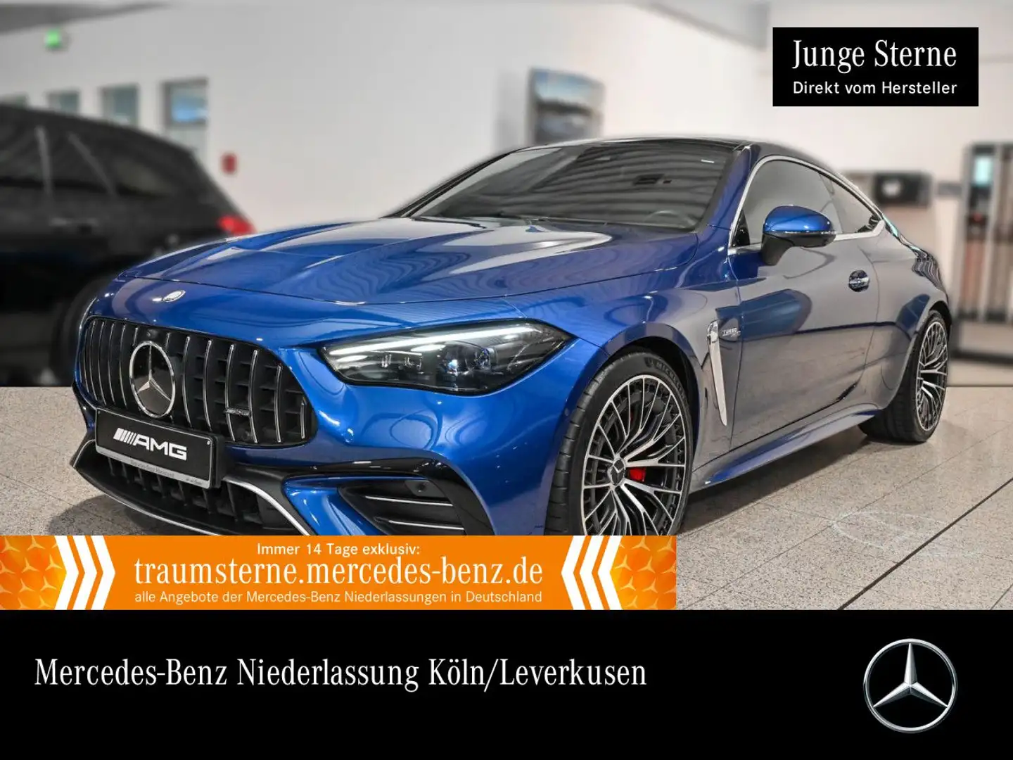 Mercedes-Benz CLE 53 AMG CLE 53 4M DRIVERS+PANO+BURMESTER+PERFSITZE+KEYLESS Blau - 1