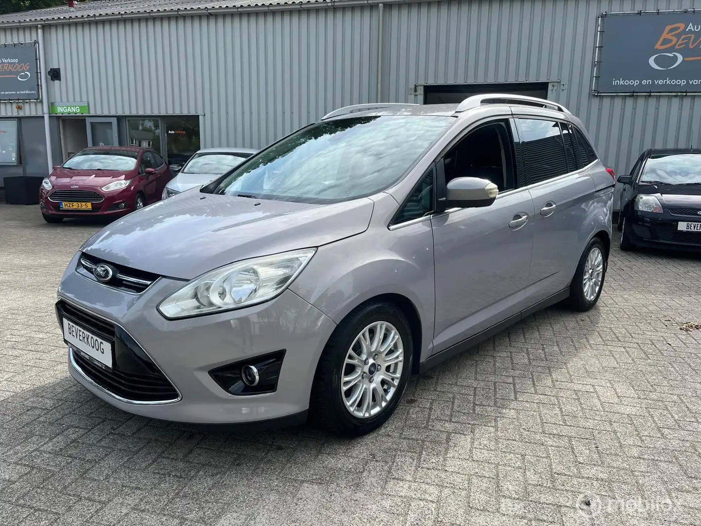 Ford Grand C-Max 1.6 EcoBoost Lease Trend 6/12 M GARANTIE Grijs - 1