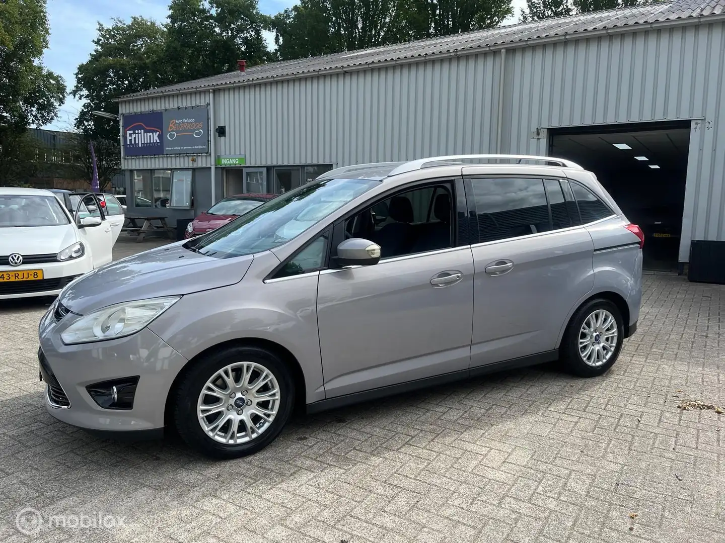 Ford Grand C-Max 1.6 EcoBoost Lease Trend 6/12 M GARANTIE Grijs - 2